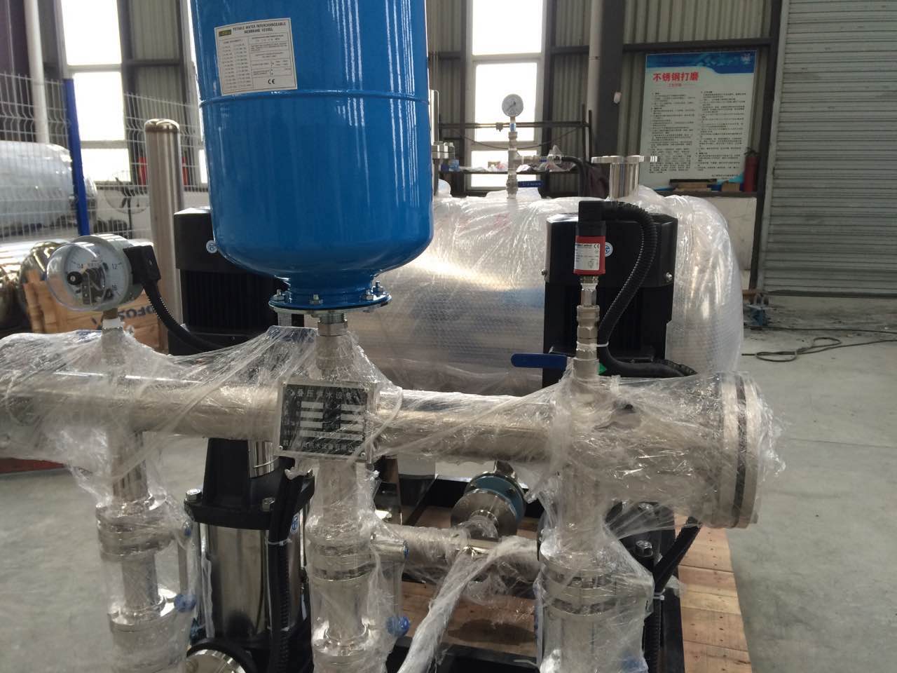 二次供水告别大水箱供水时代