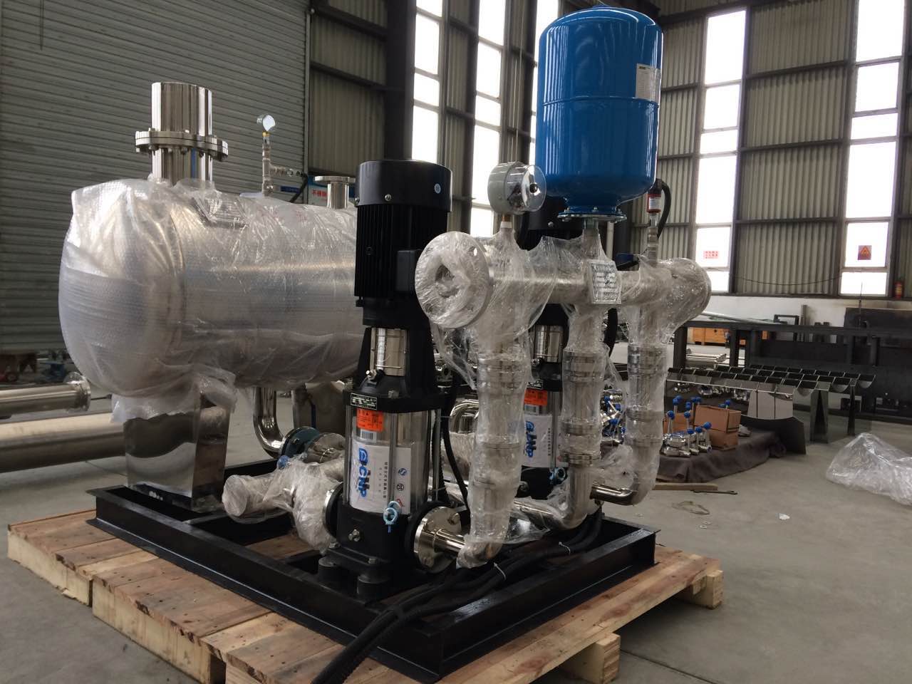 博海与德昌凤凰阳光城就供水设备达成合作