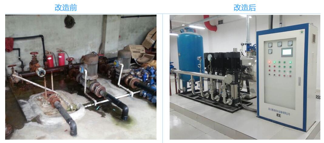 供水设备在那些情况下需要改造、更换？