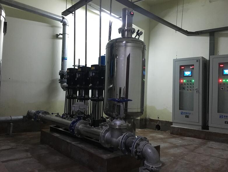 无塔供水器显示过载不上水的缘由