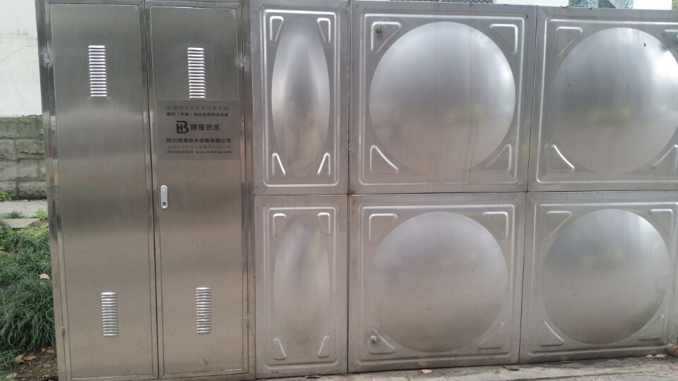 安顺水司采用的箱式无负压供水